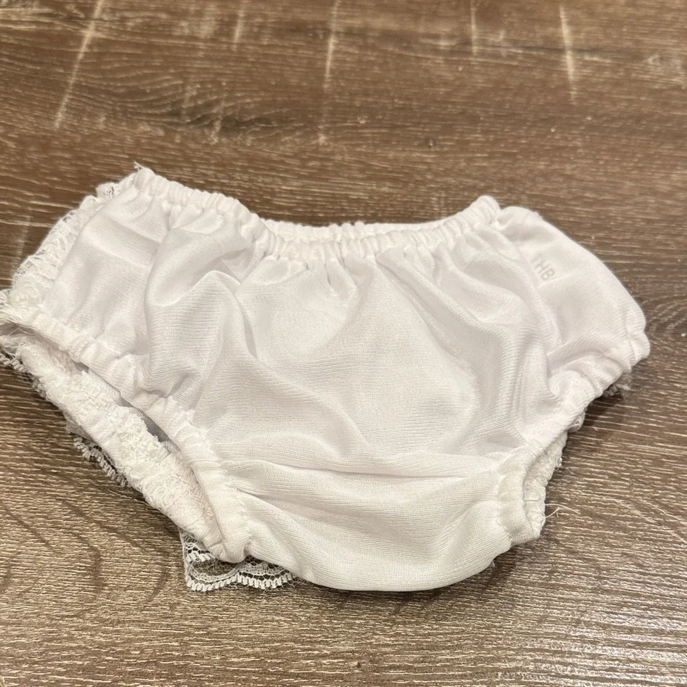White Lace Ruffle Bloomers